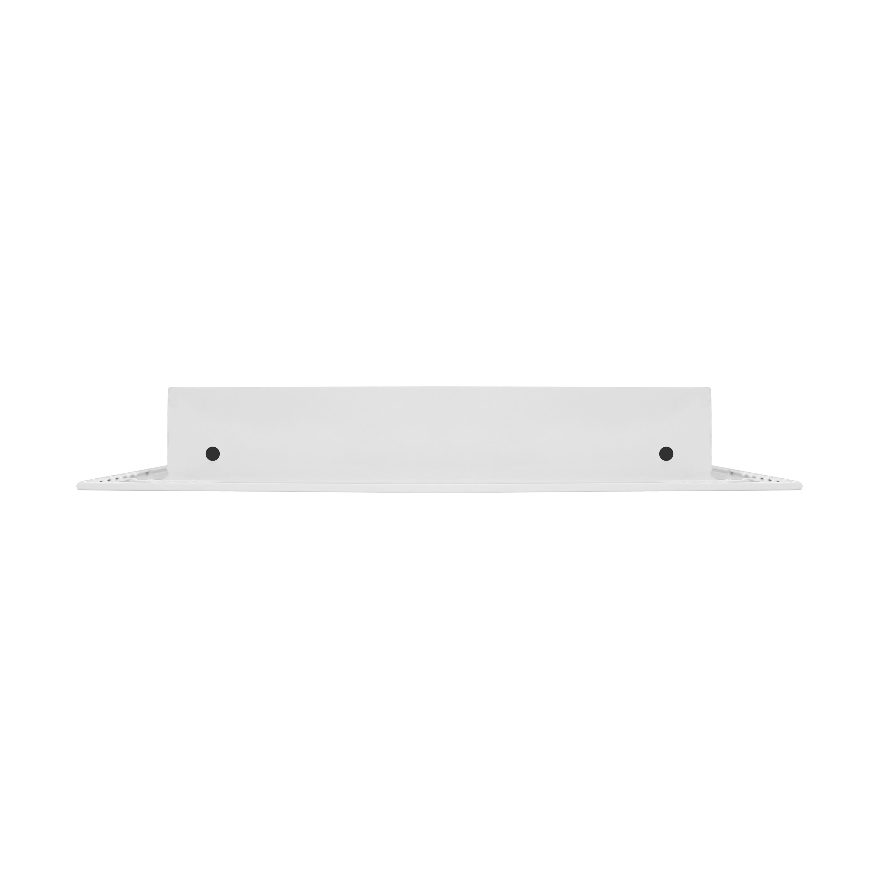 BUILDMART - 10x10 White Modern AC Vent Cover - Decorative Air Vent - Standard Linear Slot Diffuser - Register Grille for Ceiling, Walls & Floors - Texas Buildmart