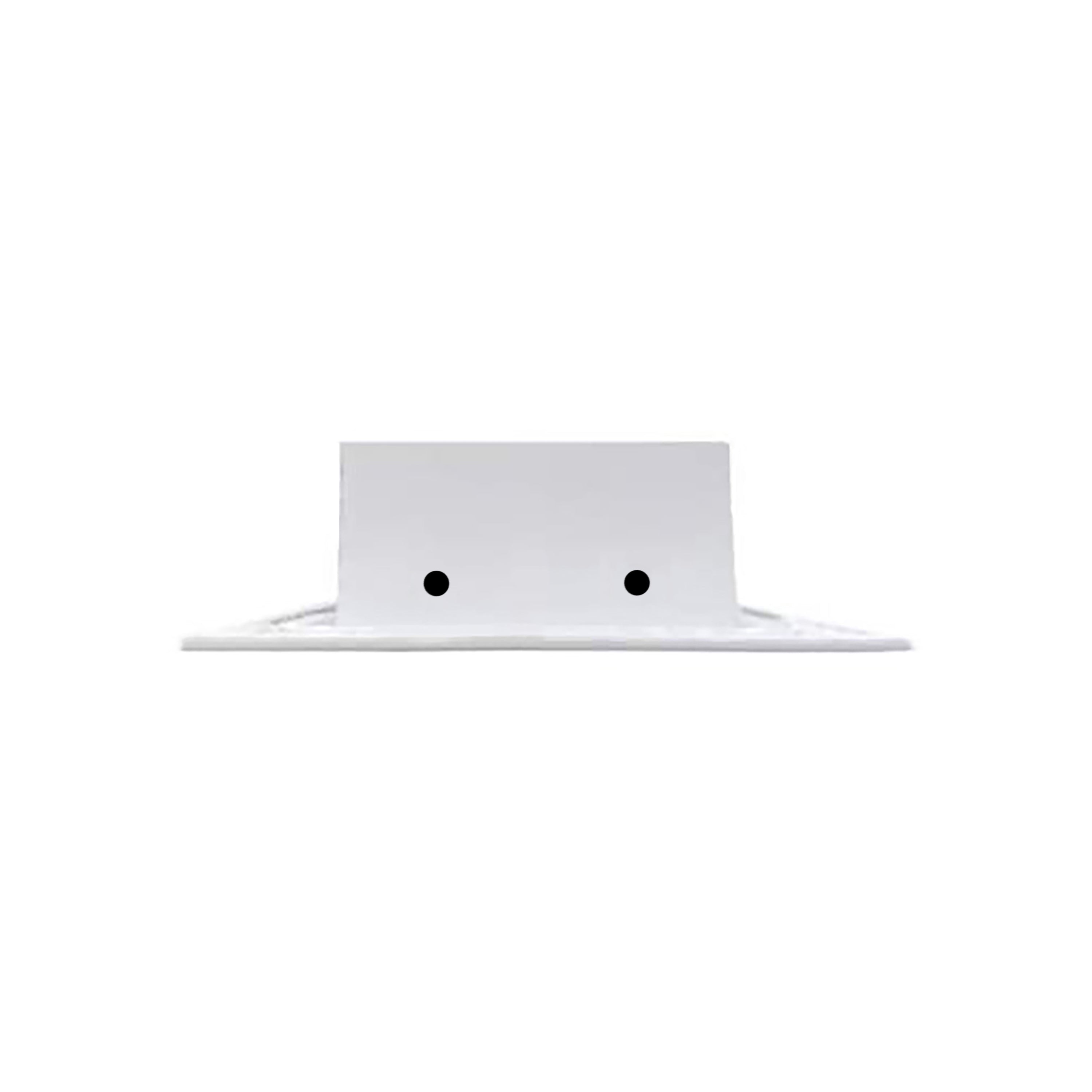 BUILDMART - 12" White Linear Slot Diffuser - 2 Slot - Double Slot - Decorative Air Vent - Modern AC Vent Cover for Ceiling, Walls & Floors - Texas Buildmart